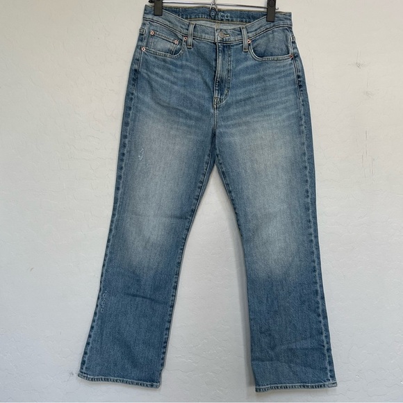 ÉTICA Brigitte Trumpet Crop Jeans size 28 - Picture 3 of 14